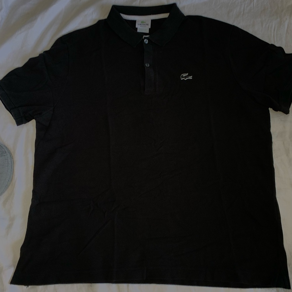 Lacoste Black Polo Shirt